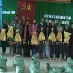 Chùa Ba Nàng, xã Mỹ Sơn tặng 50 suất quà tết cho người nghèo huyện Đô Lương